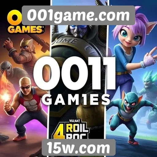 Análise do catálogo de jogos do 001game.com